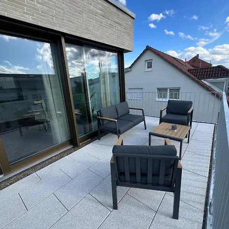 Penthouse Im Herzen Von Appartamento